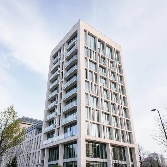 Modern architectural building