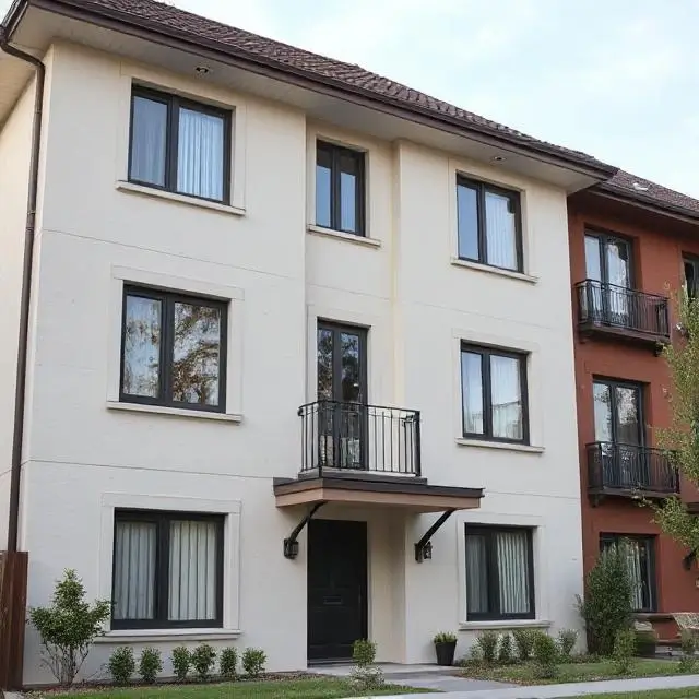 Residential building exterior