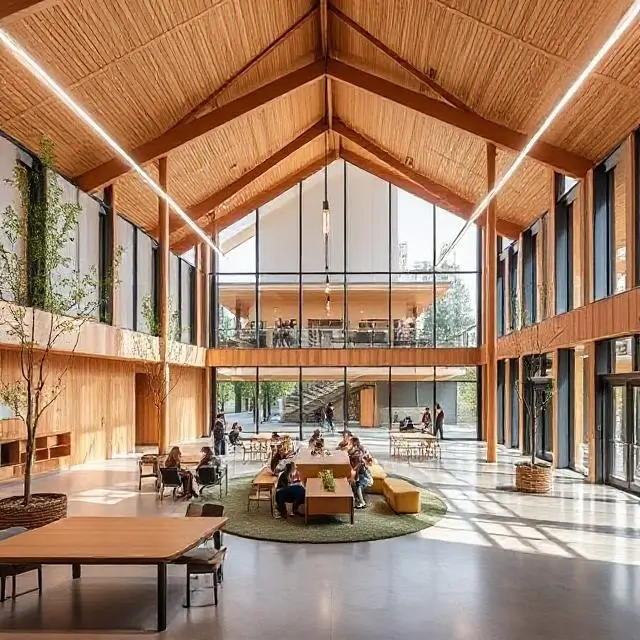 Modern community center built by ConstructX